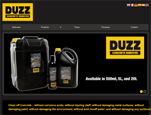 Tablet Screenshot of duzzeurope.com